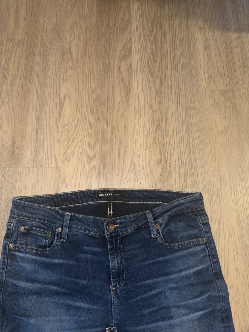 Big Star Maddie Skinny Jeans Western Cowgirl Dark Wash Rodeo Denim‎ Y2K Country - Picture 8 of 12